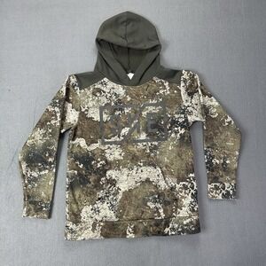 Strata‎ Hoodie Camouflage Small Pullover Sweater Hunting Sleeve Lined